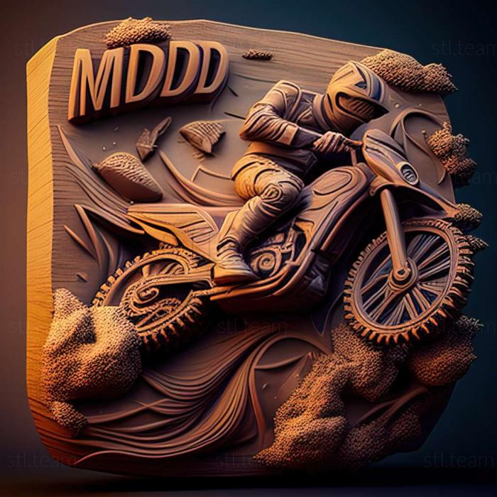 3D model Mad Riders game (STL)